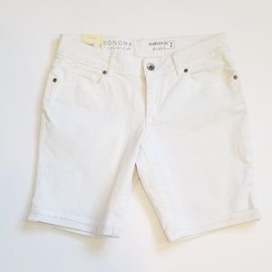 NWT Sonoma Life + Style White Shorts